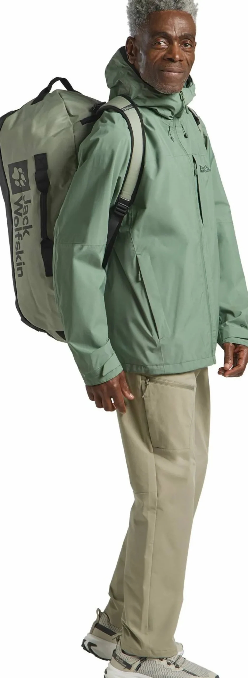Jack Wolfskin Men's Tempest 2L Jacket Eucalyptus