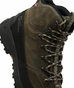 Jack Wolfskin Men's Terraquest Arctic Texapore Mid Cold Coffee