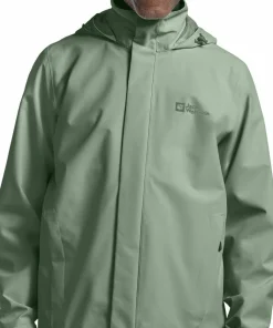 Jack Wolfskin Men's Trailtime 2L Jacket Eucalyptus
