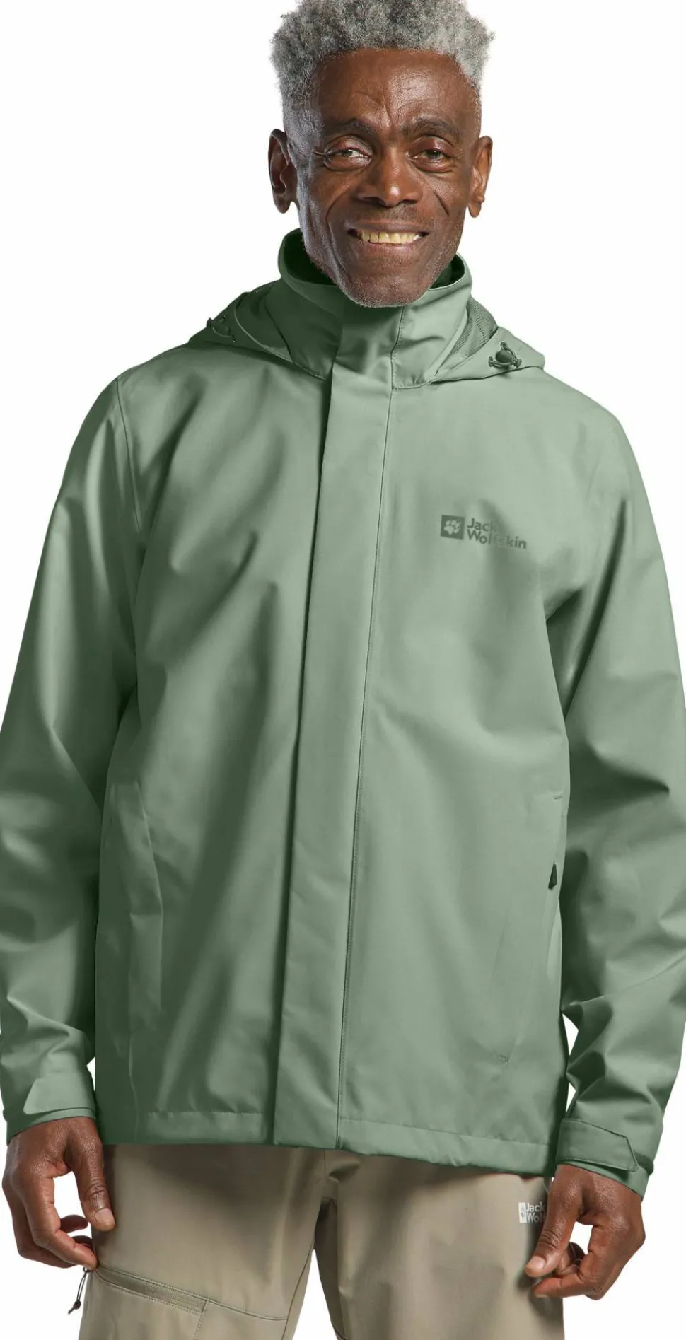 Jack Wolfskin Men's Trailtime 2L Jacket Eucalyptus