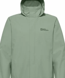 Jack Wolfskin Men's Trailtime 2L Jacket Eucalyptus