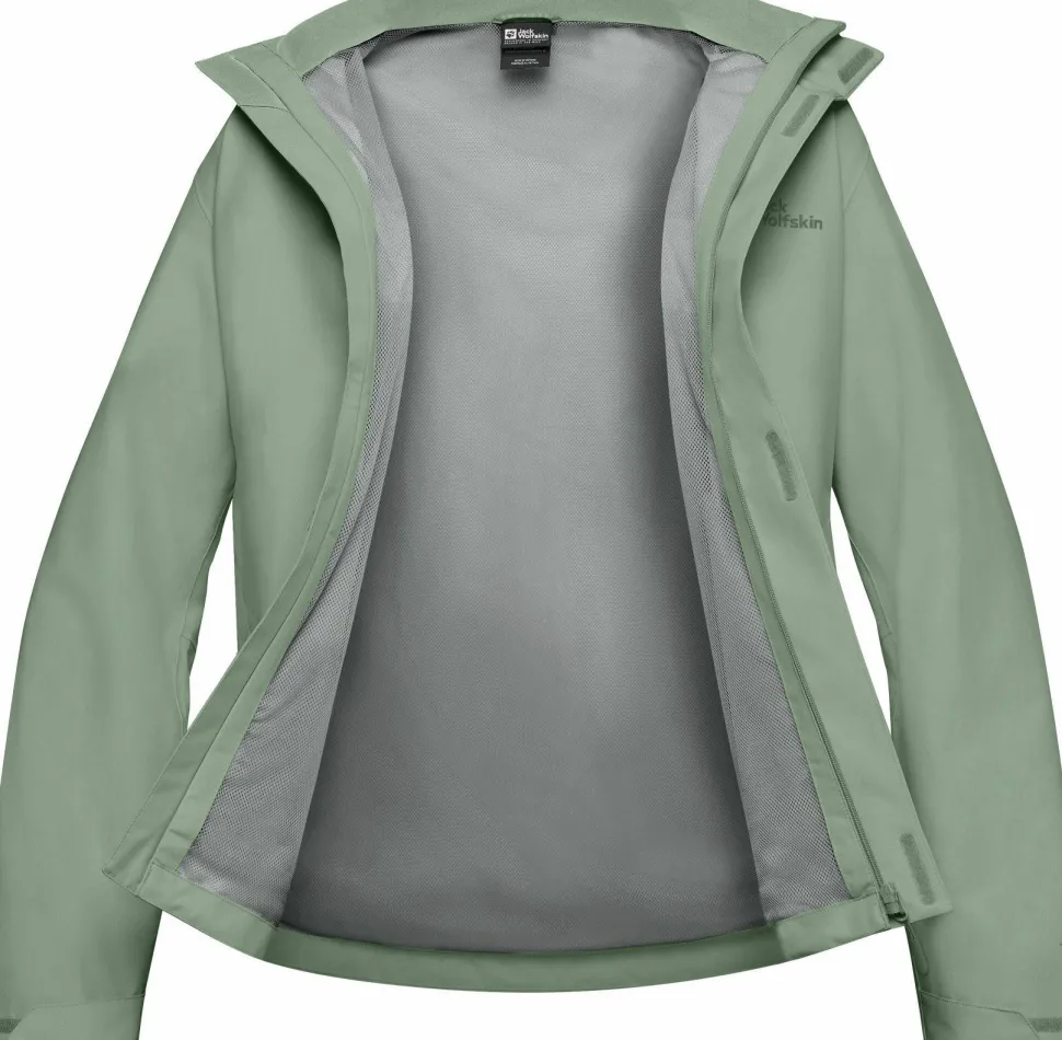 Jack Wolfskin Men's Trailtime 2L Jacket Eucalyptus