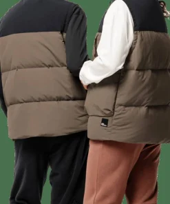 Jack Wolfskin Unisex Dellbrueck Vest Chestnut