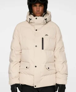 J.Lindeberg Men's Leo Down Jacket Moonbeam