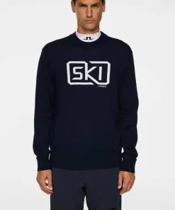 J.Lindeberg Men's William Knitted Sweater JL Navy