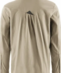 Klättermusen Men's Garm Long-Sleeve Shirt Silver Green