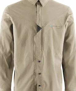 Klättermusen Men's Garm Long-Sleeve Shirt Silver Green