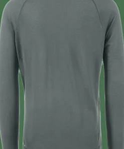 Klättermusen Men's Groa Longsleeve Tee Teal Grey