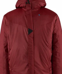 Klättermusen Men's Lödyn Hood Jacket Madder Red