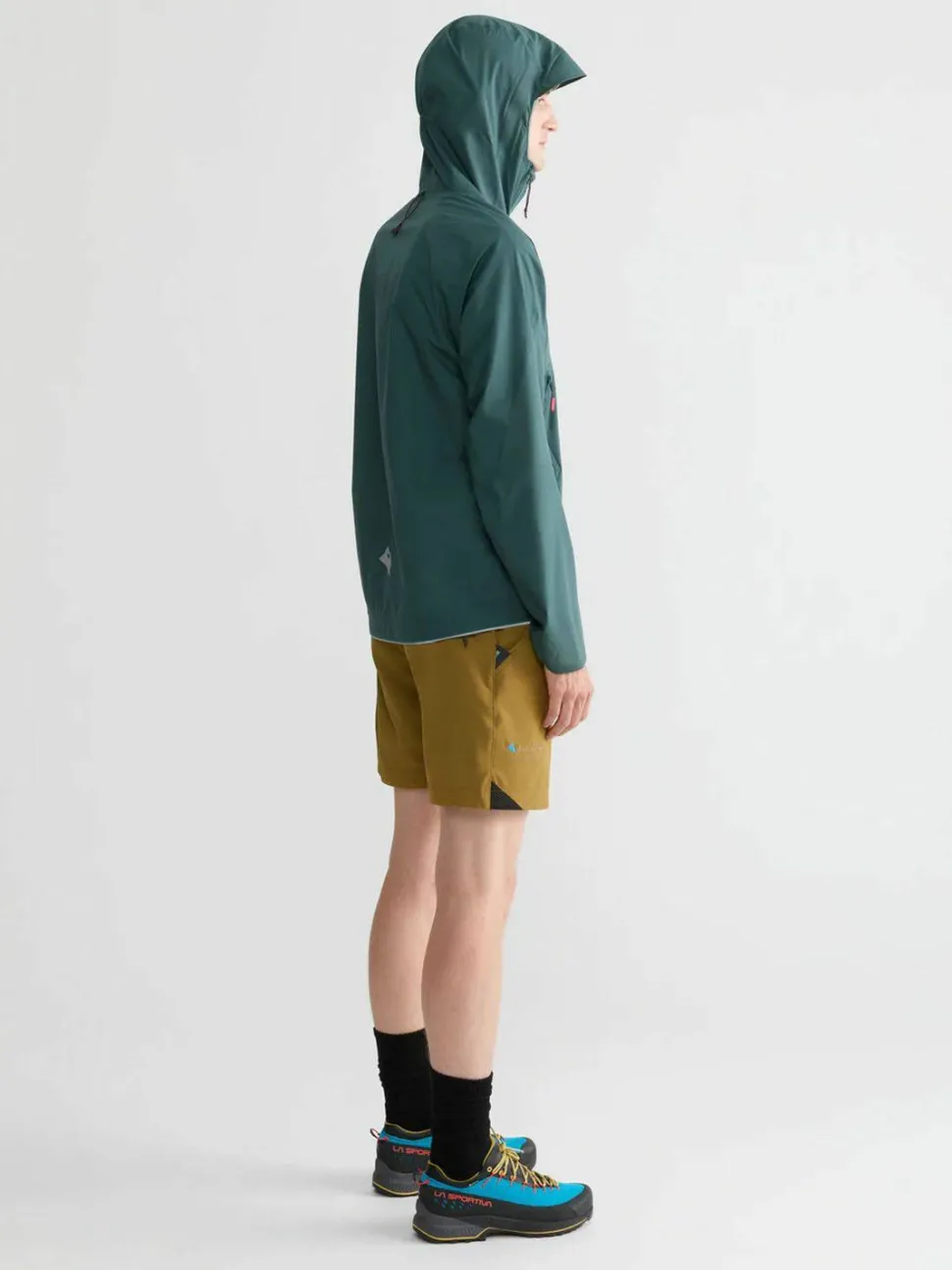 Klättermusen Men's Vingtor Hood Jacket Dark Deep Sea
