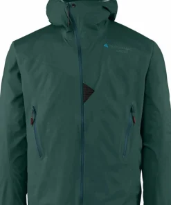 Klättermusen Men's Vingtor Hood Jacket Dark Deep Sea