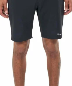 Knowledge Cotton Apparel Men's Stretch Trekking Shorts Black Jet