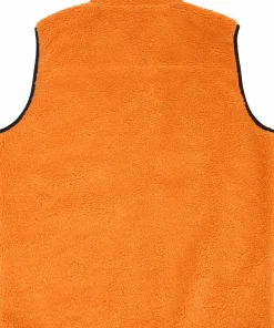 Knowledge Cotton Apparel Men's Teddy Fleece Vest Desert Sun