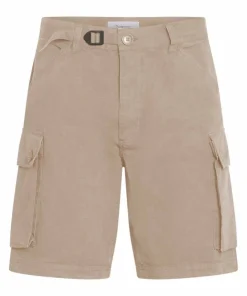 Knowledge Cotton Apparel Trek Durable Rib-Stop Shorts - Gots/Vegan Light Feather Gray