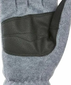Kombi Men's Windguardian Fleece Gloves Heather Grey