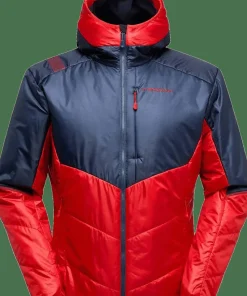 La Sportiva Men's Mythic Primaloft Jacket Night Sky/Mountain Red