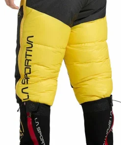 La Sportiva Men's Olympus Tech Down Pants Yellow/black