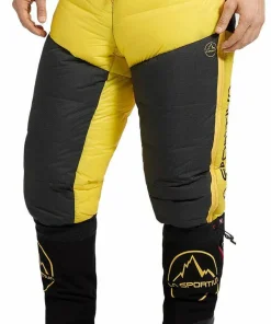La Sportiva Men's Olympus Tech Down Pants Yellow/black