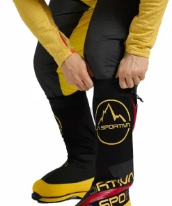 La Sportiva Men's Olympus Tech Down Pants Yellow/black