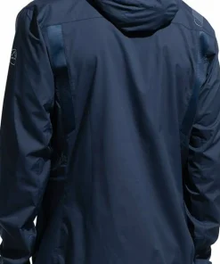 La Sportiva Men's Wall Breeze Stretch Jacket Night Sky/chalk