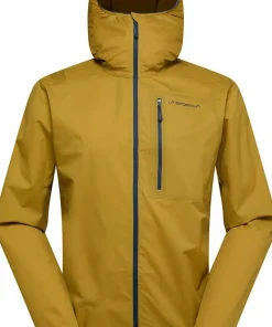 La Sportiva Men's Wall Breeze Stretch Jacket Savana/night Sky