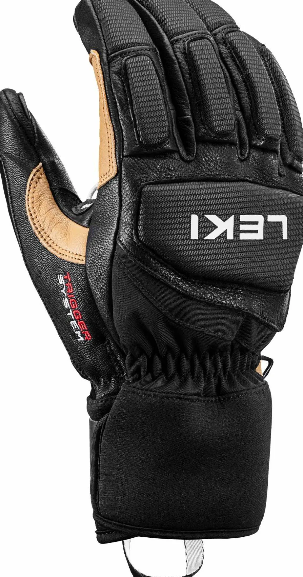 Leki Unisex Griffin Pro 3D Black-Tan