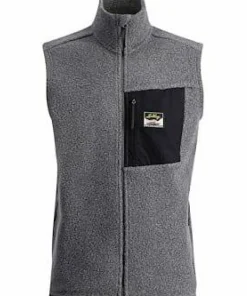 Lundhags Men's Flok Wool Pile Vest Granite