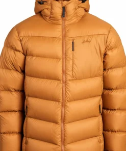 Lundhags Men's Fulu Down Hooded Jacket Almond