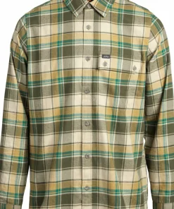 Lundhags Men's Järpen Plaid Flannel Shirt Hay
