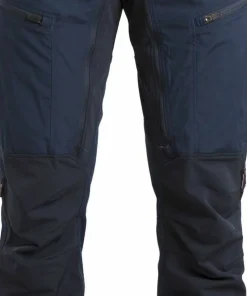 Lundhags Men's Makke Pant Short Light Navy/Deep Blue