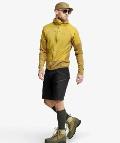 Lundhags Men's Padje Windbreaker Hoodie Straw/bamboo