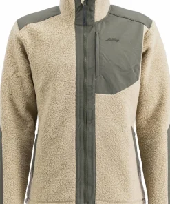 Lundhags Men's Saruk Wool Pile Mid Full Zip Sand