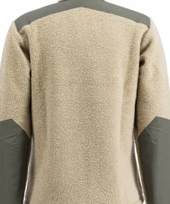 Lundhags Men's Saruk Wool Pile Mid Full Zip Sand