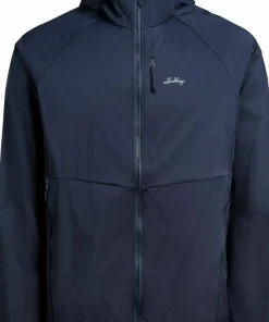 Lundhags Men's Tived Light Windbreaker Jacket Deep Blue