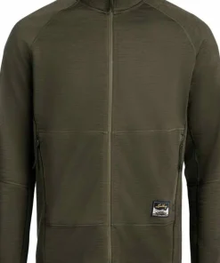 Lundhags Men's Tived Merino Full Zip Forest Green