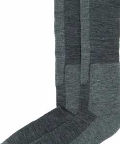 Lundhags Merino Trekking Sock High Light Grey Melange