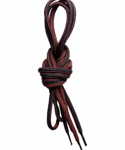 Lundhags Shoe Laces 200 CM Black/Pecan
