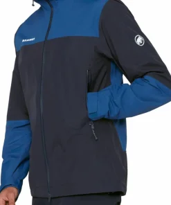 Mammut Men's Alto Guide Hs Hooded Jacket Marine-tschiel