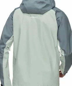 Mammut Men's Crater Iv Hs Hooded Jacket Silver Sage/Strata