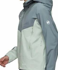 Mammut Men's Crater Iv Hs Hooded Jacket Silver Sage/Strata