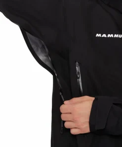 Mammut Men's Crater Iv Hs Hooded Jacket Black