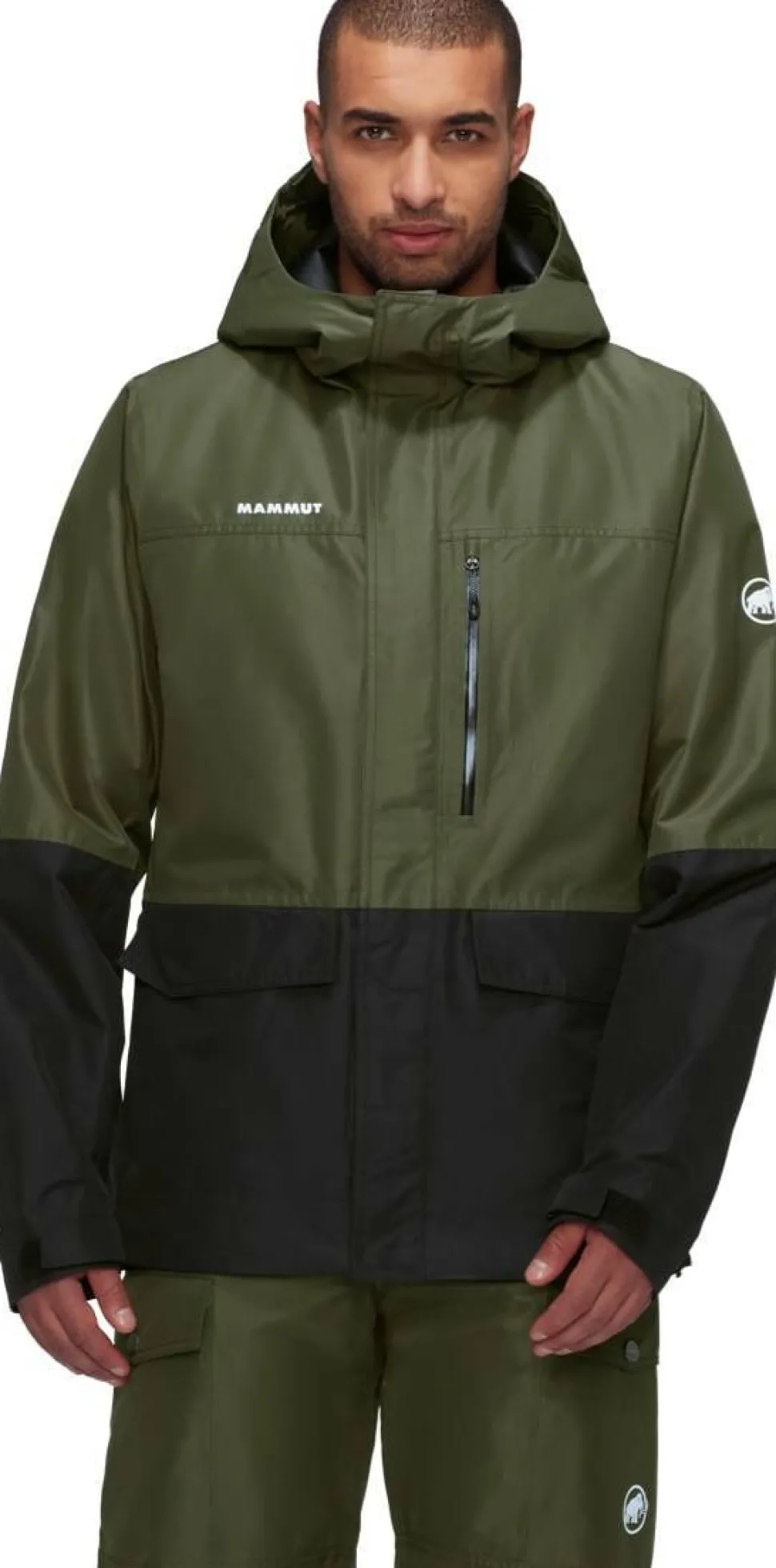 Mammut Men's Fall Line Hs Thermo Hooded Jacket Dark Marsh-Black