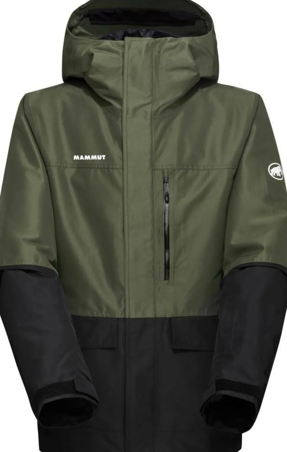 Mammut Men's Fall Line Hs Thermo Hooded Jacket Dark Marsh-Black