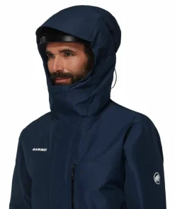 Mammut Men's Fall Line Hs Thermo Hooded Jacket Marine