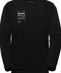 Mammut Men's Mammut Core ML Crew Neck Vert Black