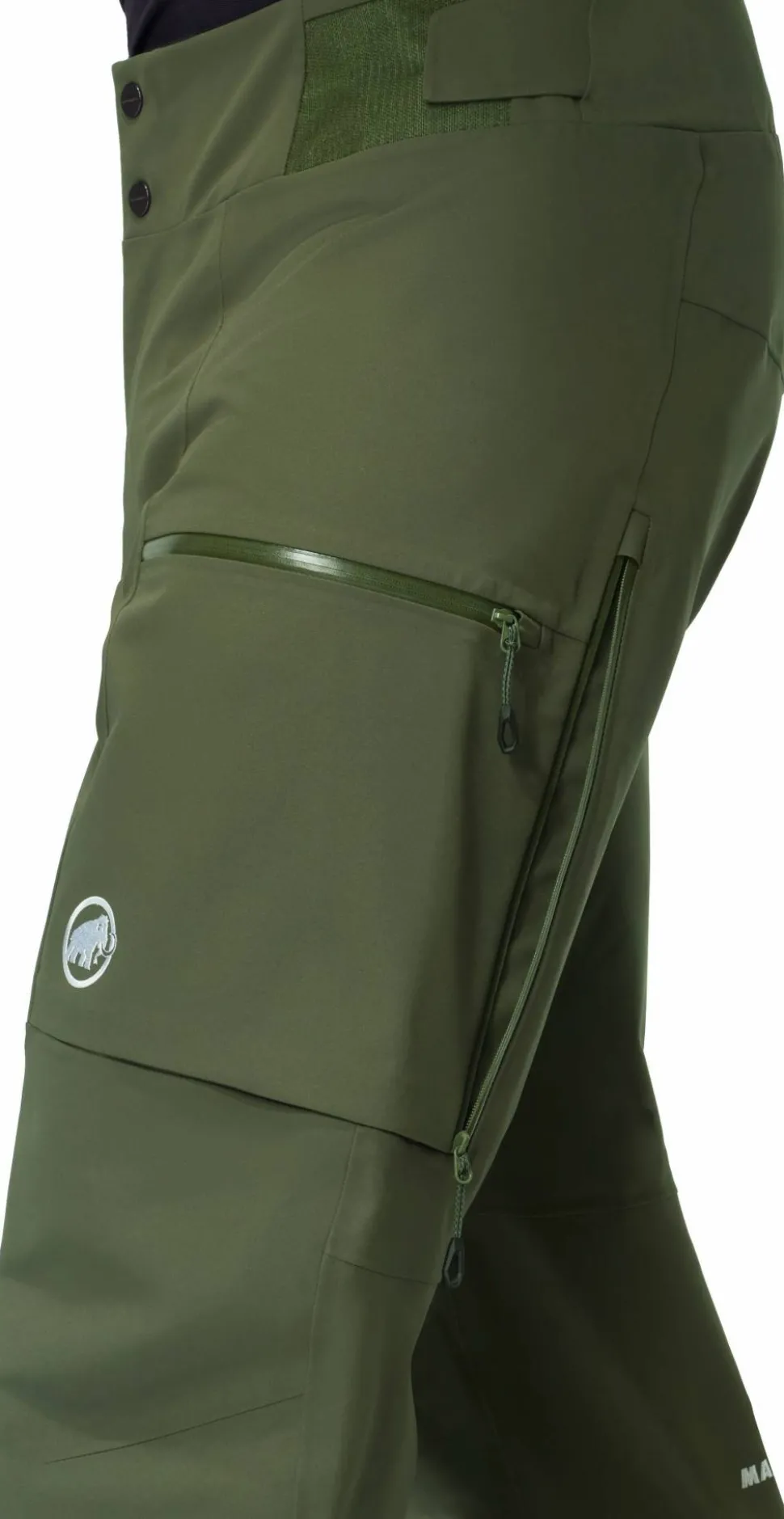 Mammut Men's Stoney Hardshell Pants Dark Marsh