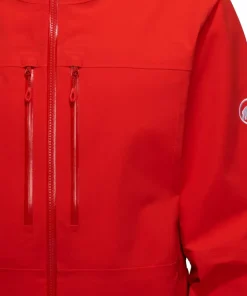 Mammut Men's Stoney Hardshell Hooded Jacket Mammut Red
