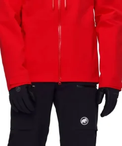 Mammut Men's Stoney Hardshell Hooded Jacket Mammut Red