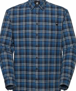 Mammut Men's Trovat Summer Longsleeve Shirt Marine-tschiel