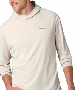 Marmot Men's Airexchange Upf 50 Hoody Birch Bark